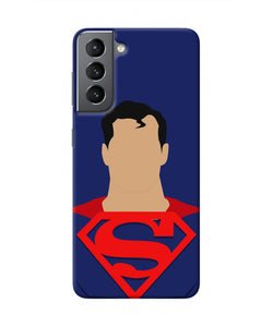 Superman Cape Samsung S21 Real 4D Back Cover