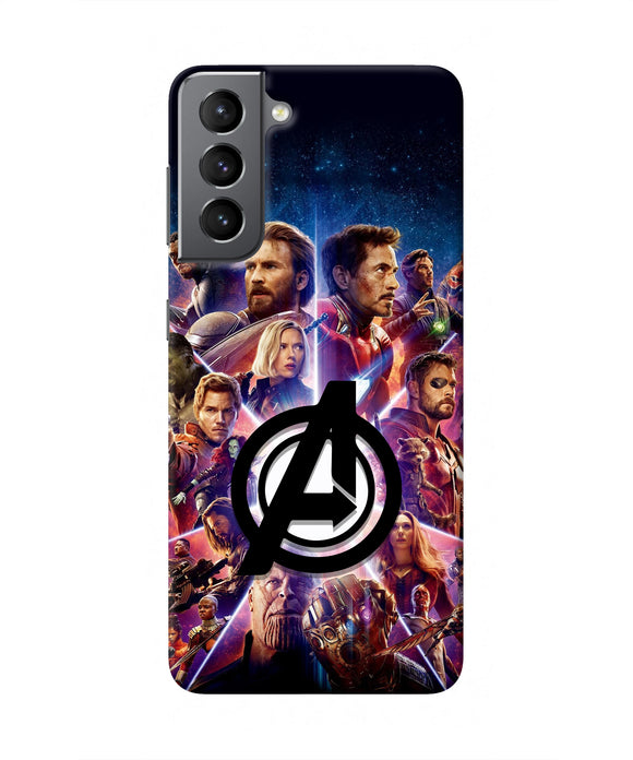 Avengers Superheroes Samsung S21 Real 4D Back Cover