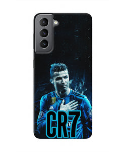 Christiano Ronaldo Samsung S21 Real 4D Back Cover