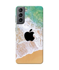 Apple Ocean Samsung S21 Real 4D Back Cover