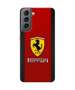 Ferrari Abstract Samsung S21 Real 4D Back Cover