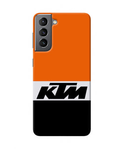 KTM Colorblock Samsung S21 Real 4D Back Cover