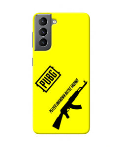 PUBG AKM Gun Samsung S21 Real 4D Back Cover