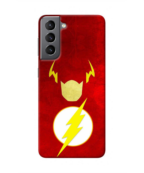 Flash Character Samsung S21 Real 4D Back Cover
