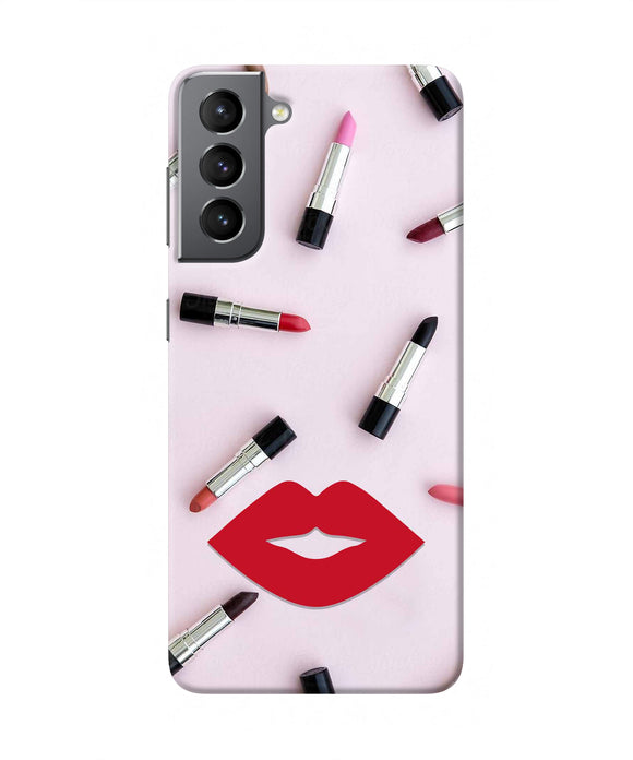 Lips Lipstick Shades Samsung S21 Real 4D Back Cover