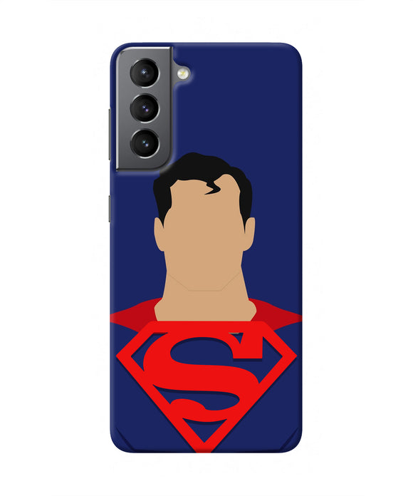 Superman Cape Samsung S21 Plus Real 4D Back Cover