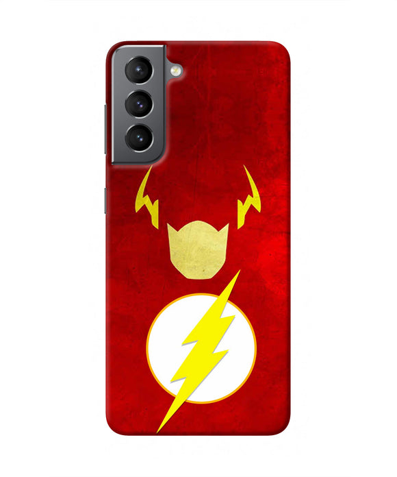 Flash Character Samsung S21 Plus Real 4D Back Cover