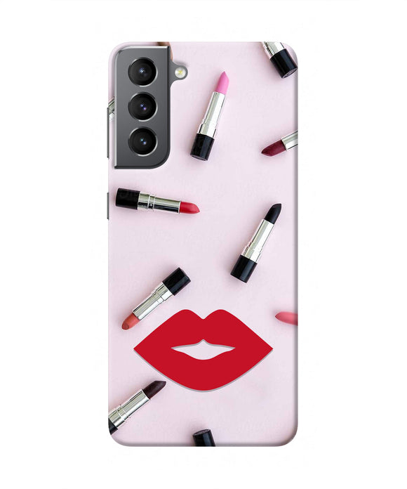 Lips Lipstick Shades Samsung S21 Plus Real 4D Back Cover