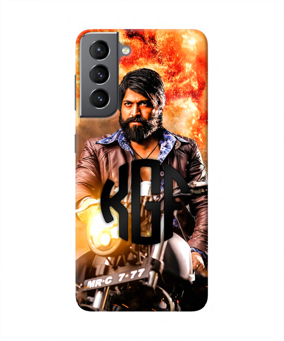 Rocky Bhai on Bike Samsung S21 Plus Real 4D Back Cover