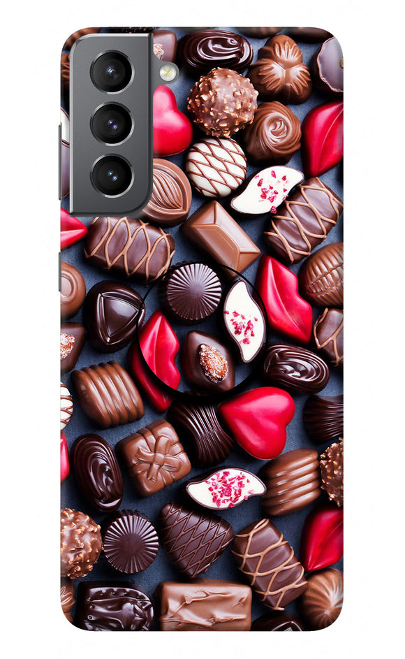 Chocolates Samsung S21 Plus Pop Case