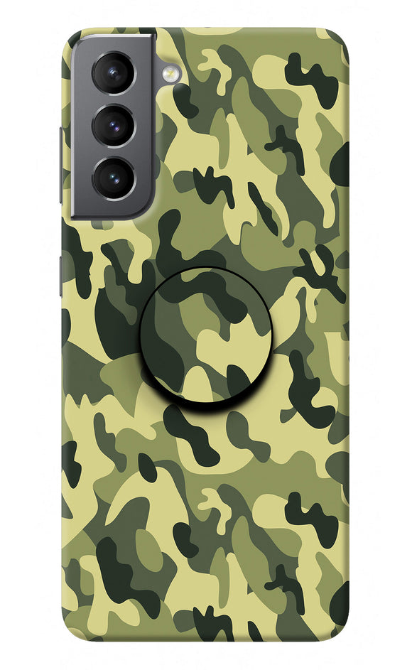 Camouflage Samsung S21 Plus Pop Case