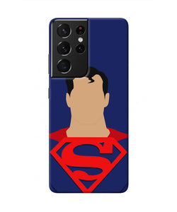 Superman Cape Samsung S21 Ultra Real 4D Back Cover