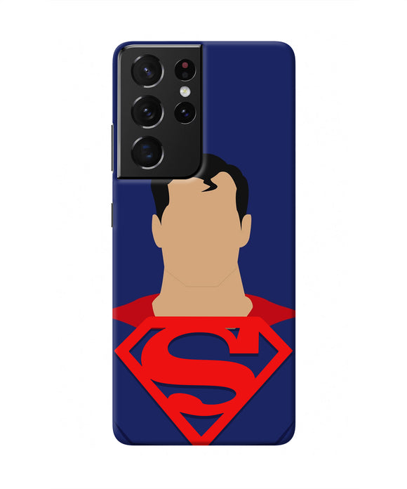 Superman Cape Samsung S21 Ultra Real 4D Back Cover