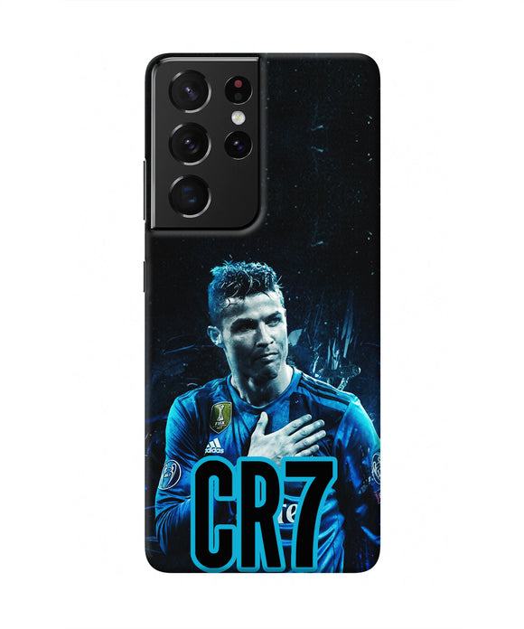 Christiano Ronaldo Samsung S21 Ultra Real 4D Back Cover