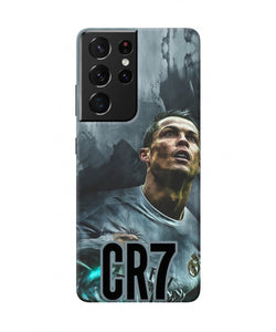 Christiano Ronaldo Samsung S21 Ultra Real 4D Back Cover