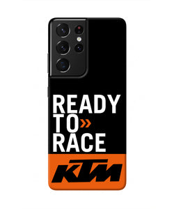 KTM Ready To Race Samsung S21 Ultra Real 4D Back Cover