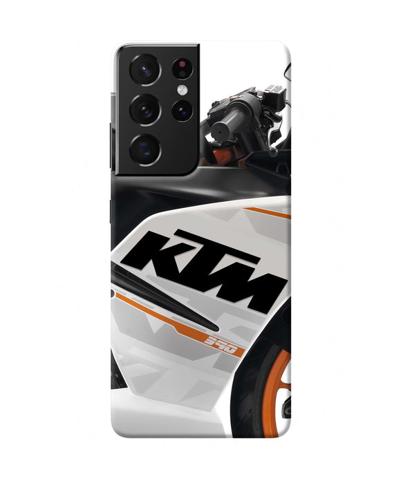 KTM Bike Samsung S21 Ultra Real 4D Back Cover