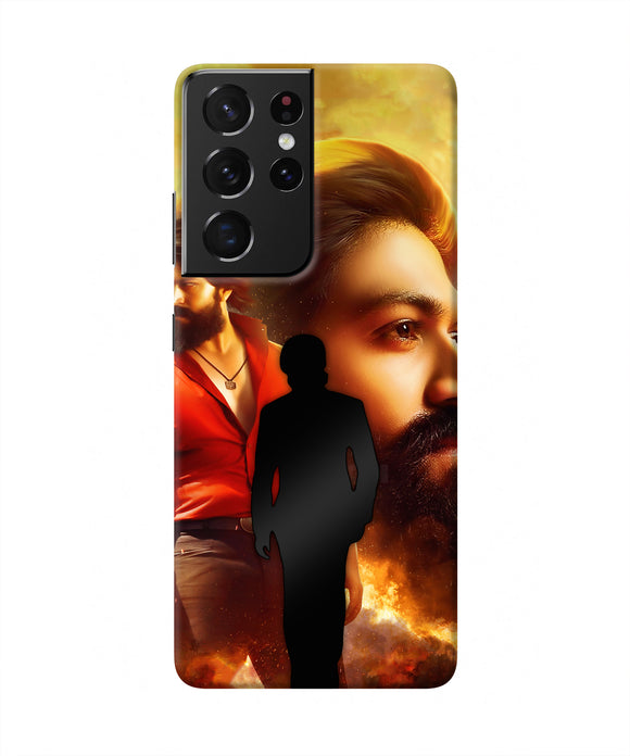 Rocky Bhai Walk Samsung S21 Ultra Real 4D Back Cover