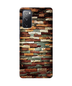 Bricks Pattern Samsung S20 FE Back Cover