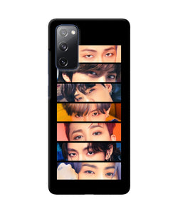 BTS Eyes Samsung S20 FE Back Cover Case Online at Best Price