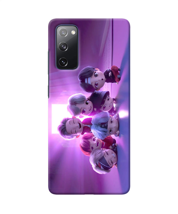 BTS Chibi Samsung S20 FE Back Cover