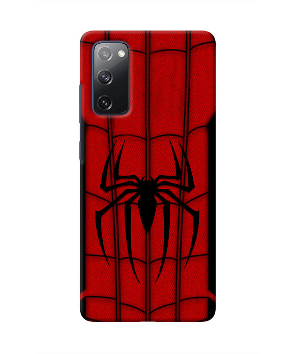 Spiderman Costume Samsung S20 FE Real 4D Back Cover