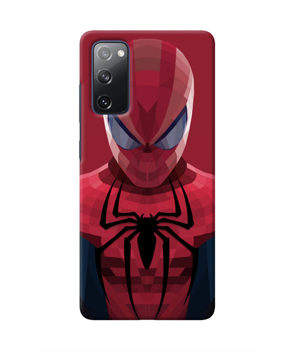 Spiderman Art Samsung S20 FE Real 4D Back Cover