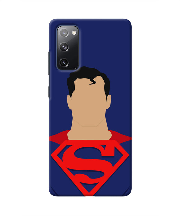 Superman Cape Samsung S20 FE Real 4D Back Cover