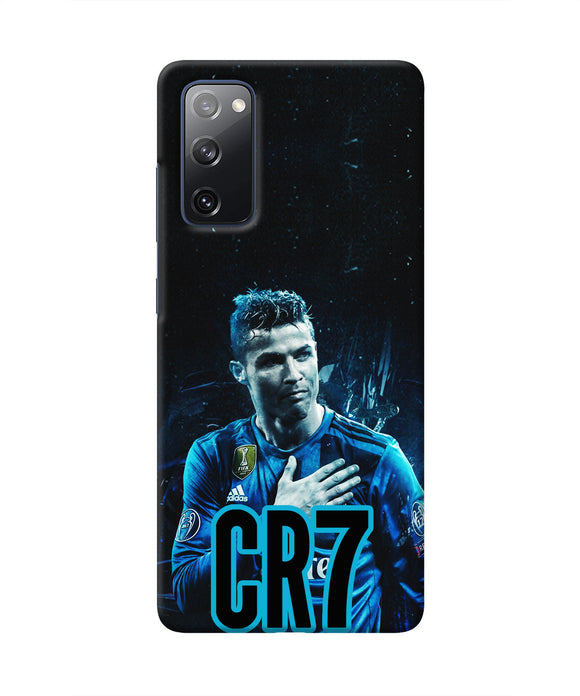 Christiano Ronaldo Samsung S20 FE Real 4D Back Cover
