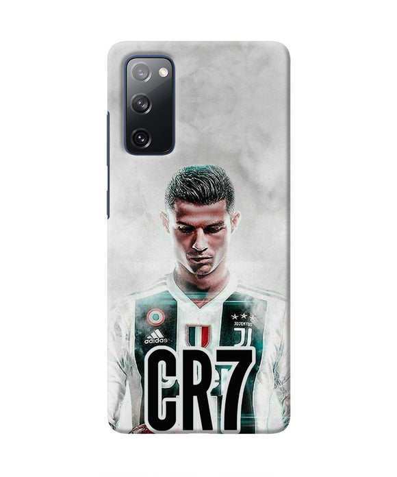 Christiano Football Samsung S20 FE Real 4D Back Cover
