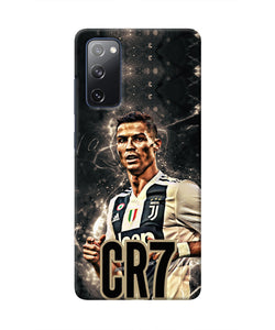 CR7 Dark Samsung S20 FE Real 4D Back Cover