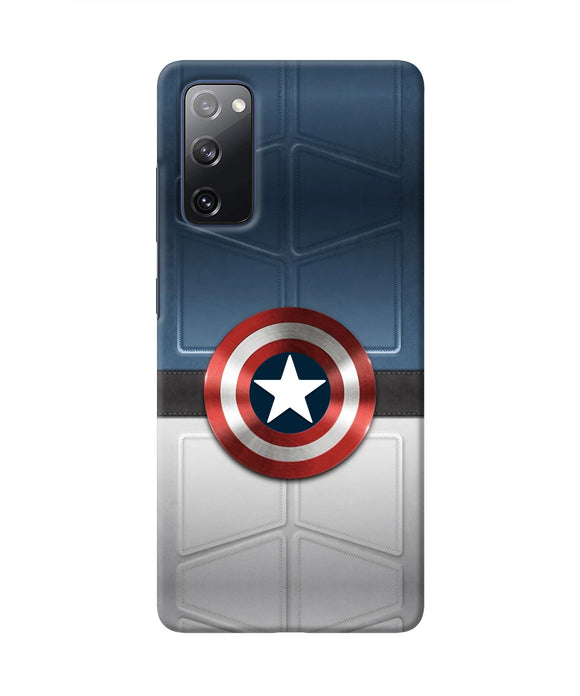 Captain America Suit Samsung S20 FE Real 4D Back Cover