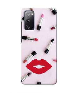 Lips Lipstick Shades Samsung S20 FE Real 4D Back Cover