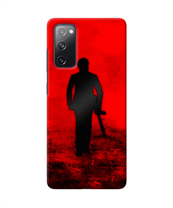 Rocky Bhai with Gun Samsung S20 FE Real 4D Back Cover