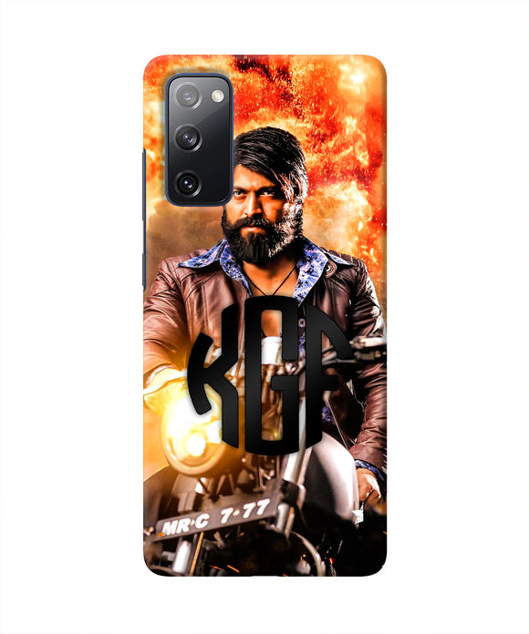 Rocky Bhai on Bike Samsung S20 FE Real 4D Back Cover