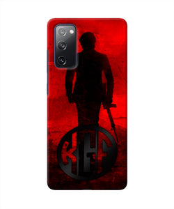 Rocky Bhai K G F Chapter 2 Logo Samsung S20 FE Real 4D Back Cover