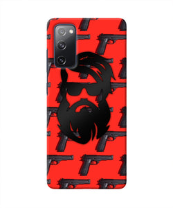 Rocky Bhai Beard Look Samsung S20 FE Real 4D Back Cover