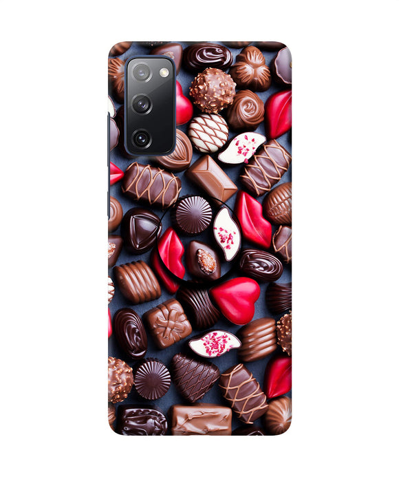 Chocolates Samsung S20 FE Pop Case