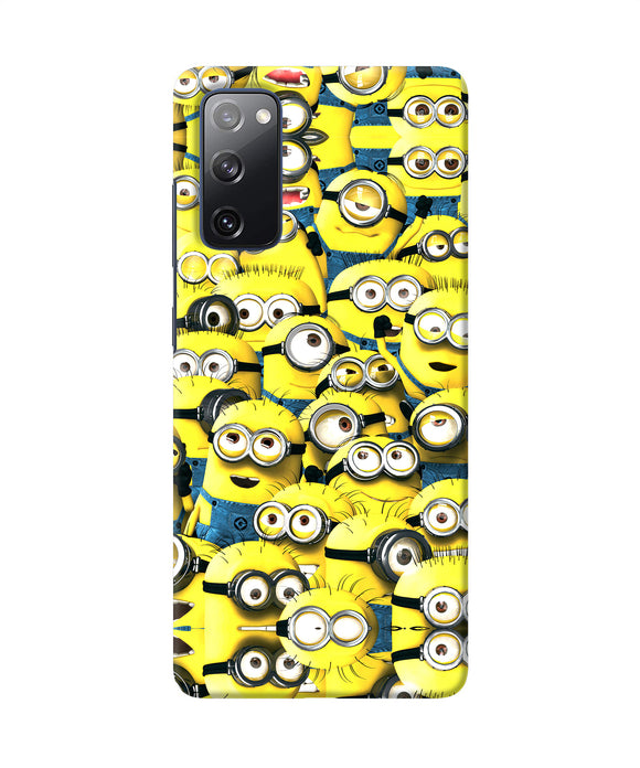 Minions mini crowd Samsung S20 FE Back Cover