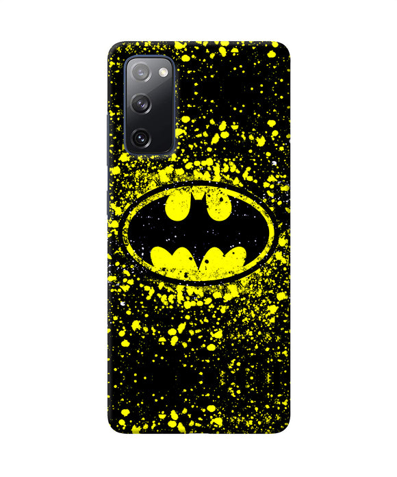 Batman last knight print yellow Samsung S20 FE Back Cover