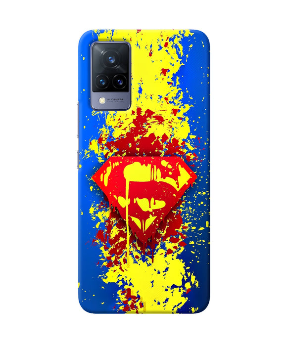 Superman logo Vivo V21 Back Cover