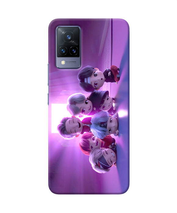 BTS Chibi Vivo V21 Back Cover