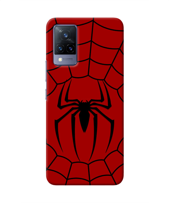 Spiderman Web Vivo V21 Real 4D Back Cover