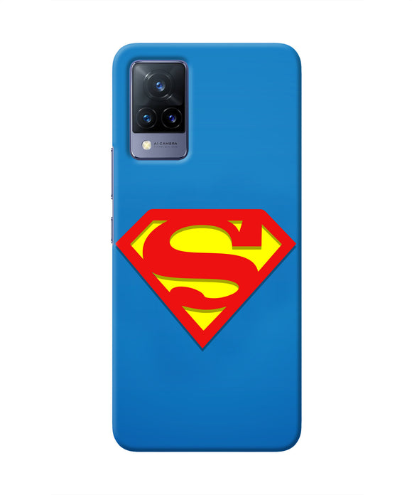 Superman Blue Vivo V21 Real 4D Back Cover