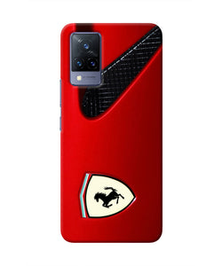 Ferrari Hood Vivo V21 Real 4D Back Cover