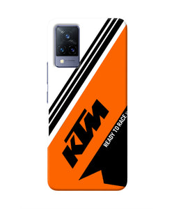 KTM Abstract Vivo V21 Real 4D Back Cover