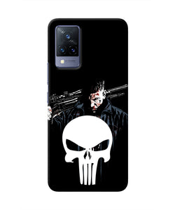 Punisher Character Vivo V21 Real 4D Back Cover