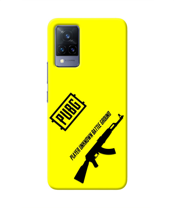PUBG AKM Gun Vivo V21 Real 4D Back Cover