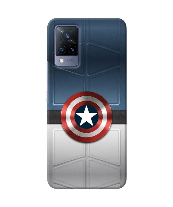 Captain America Suit Vivo V21 Real 4D Back Cover