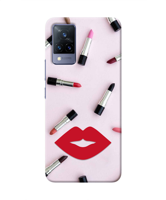Lips Lipstick Shades Vivo V21 Real 4D Back Cover